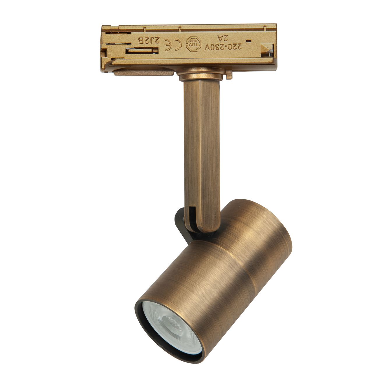 Piccolo S7044.32 Track Fase rail Spot Brons exclusief lichtbron - De Smid Verlichting