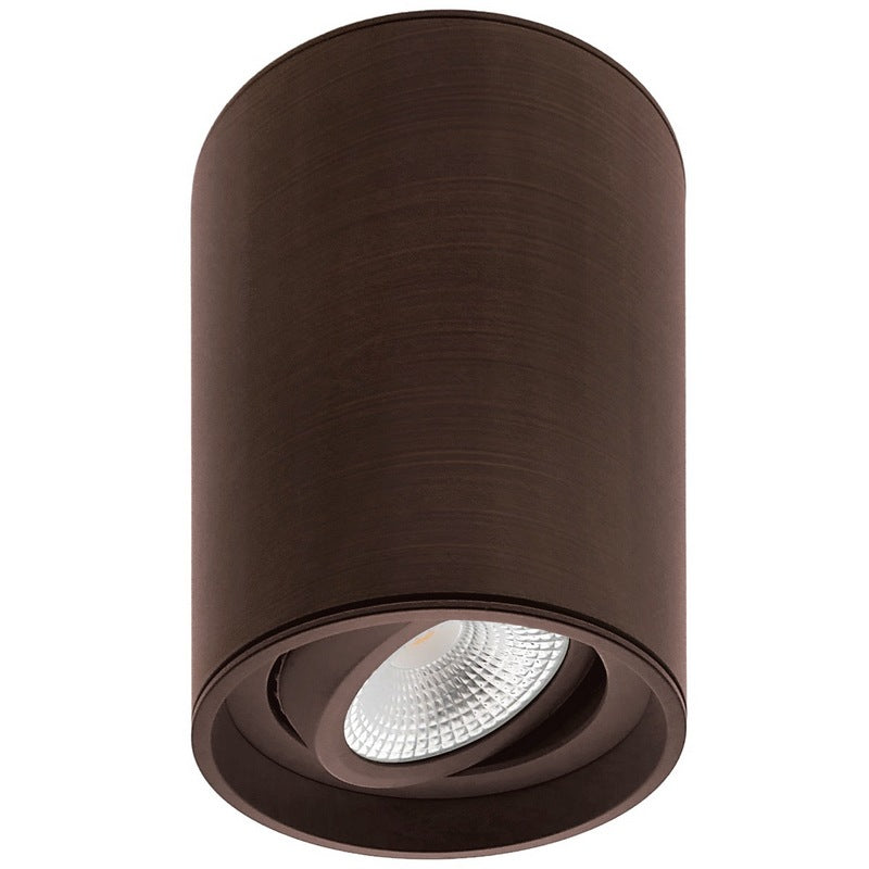 DSV Opbouw Spot Rond Platinum Ø9,5cm- hoogte 12.5cm