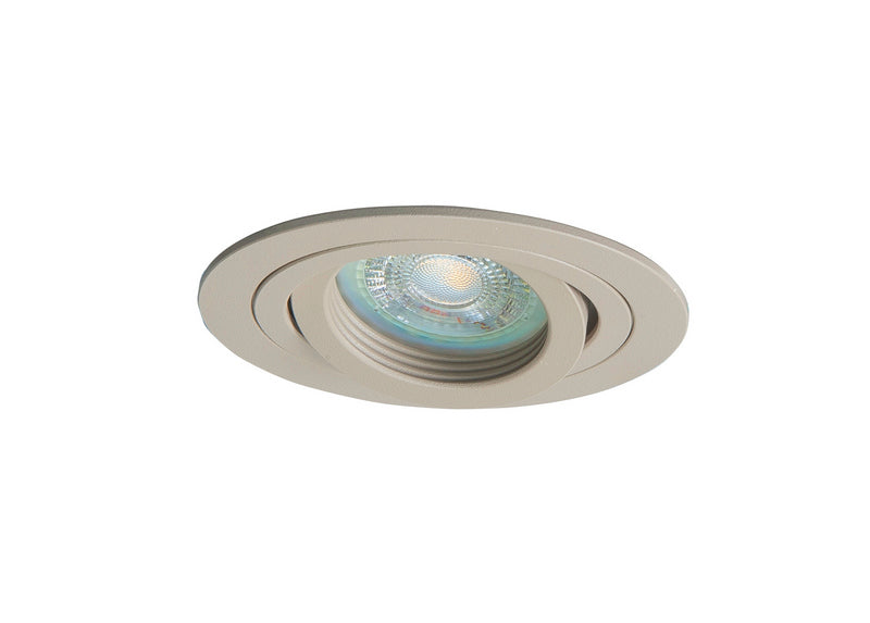 Highlight Downlight Inbouw Spot Rond Kantelbaar S7816.03 Zand 51mm