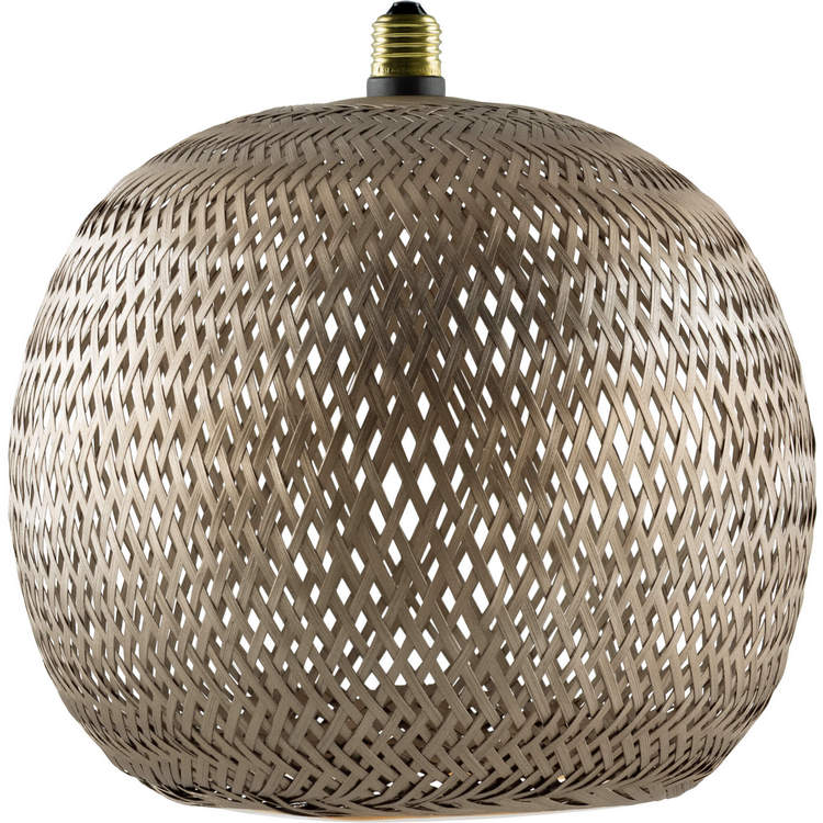 Segula Floating Line Bamboo Globe Ø300mm E27 Brons 350Lumen