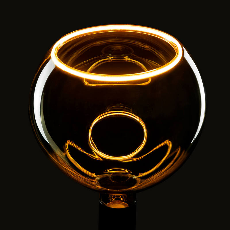  Segula LED lamp Floating Globe 200 Smokey Grey E27 6W 300 Lm 1900K