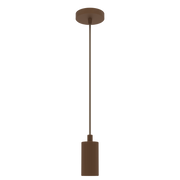 Daisy Losse Hang Pendel E27 fitting met 2 meter snoer Brunito Bruin in het  Exclusief Lichtbron