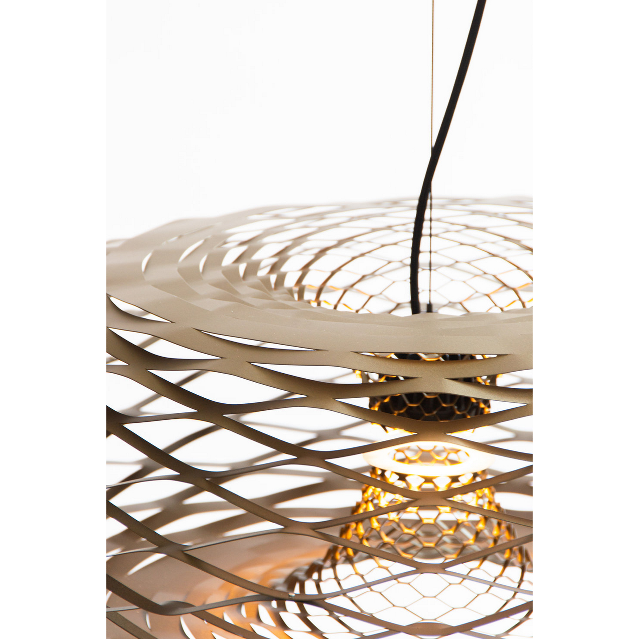 Soft Steel Halo 60 Hanglamp Sand-Gold 1000 Lumen - De Smid Verlichting