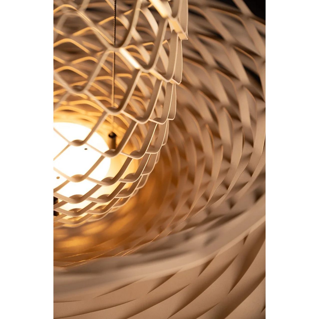 Soft Steel Vapor Hanglamp XL Ø80cm Bronz - De Smid Verlichting
