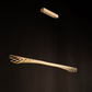 Soft Steel Wing Hanglamp Bronz 2800Lumen Dim to Warm