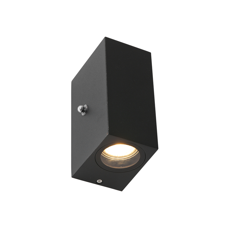 Steinhauer Buitenlamp Logan+Sensor 2721ZW Zwart