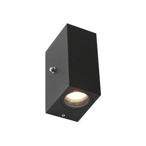 Steinhauer Buitenlamp Logan+Sensor 2721ZW Zwart
