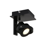 Steinhauer Quatro LED 1L-Spot  7549ZW Zwart