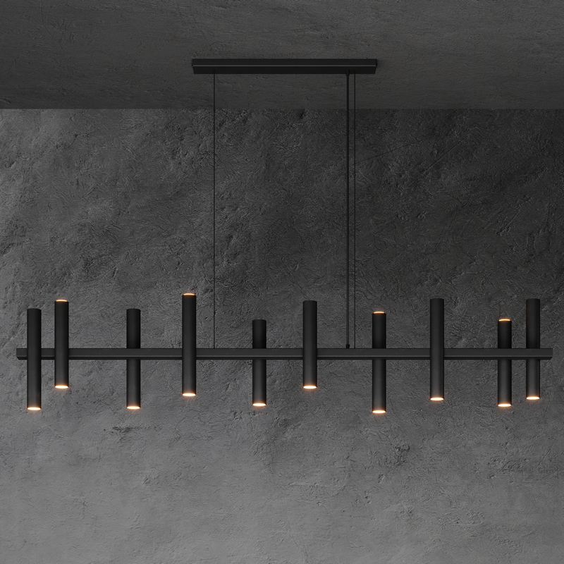 Ztahl Stelvio 14-Lichts Hanglamp 1302-9005 Mat Zwart