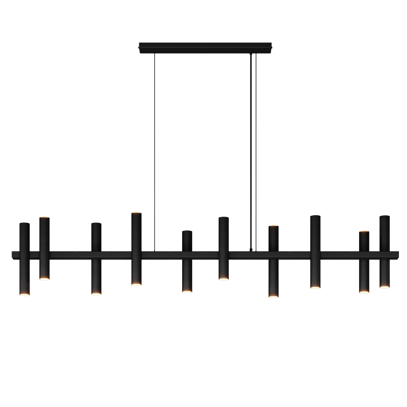 Ztahl Stelvio 14-Lichts Hanglamp 1302-9005 Mat Zwart