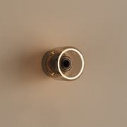 Ztahl Palau Wandlamp 2120 – Quartz met Ghost Line Donut Ø120 mm