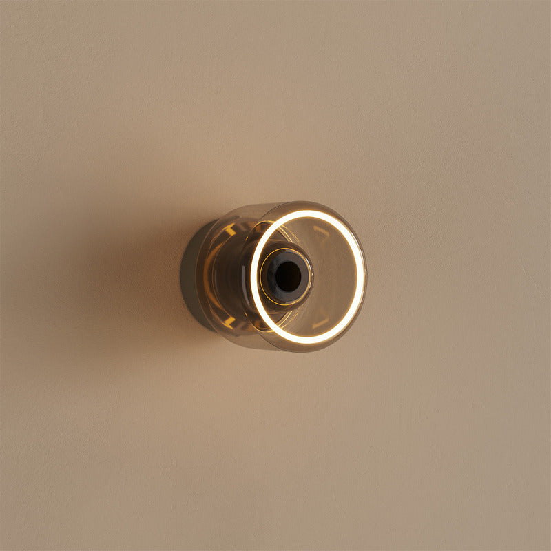 Ztahl Palau Wandlamp 2120 – Quartz met Ghost Line Donut Ø120 mm