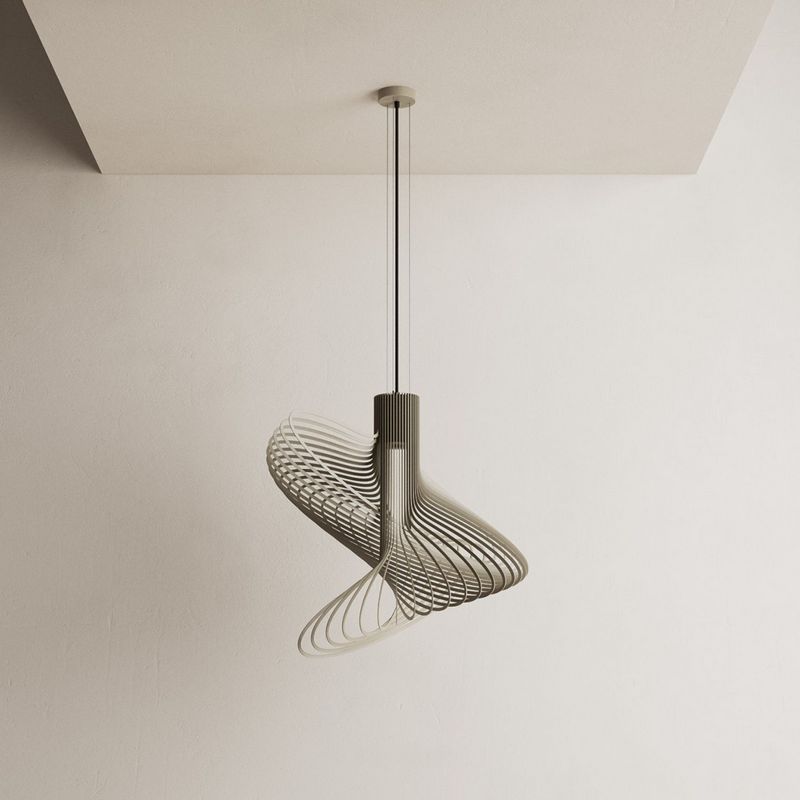 Ztahl Lodi 1-Lichts Hanglamp 4200-Quartz