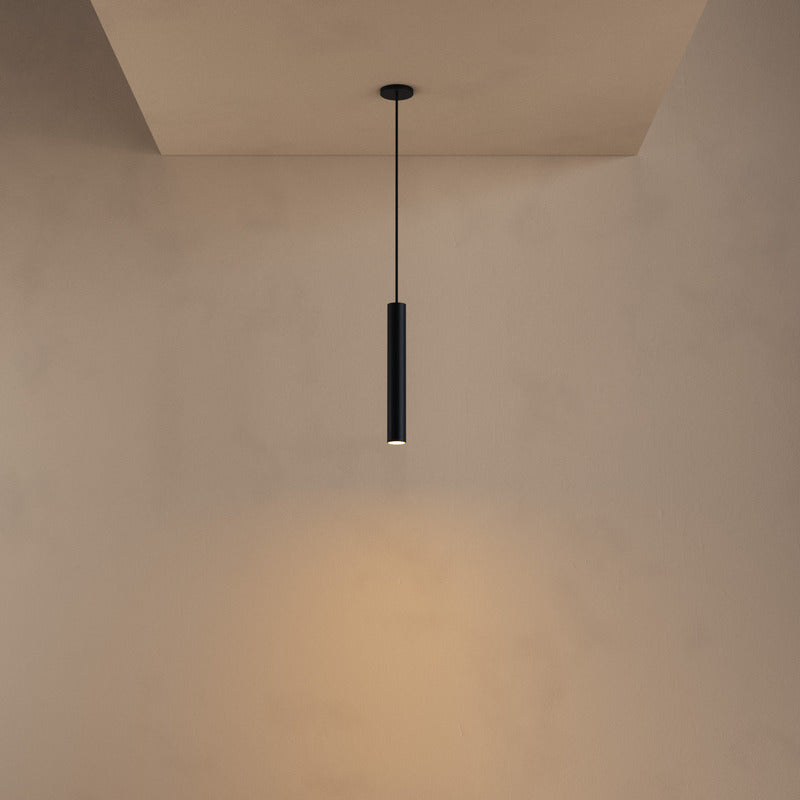 Ztahl Riva 1-Lichts Pendel Ø60cm Lengte koker 450mmm 9005 Zwart