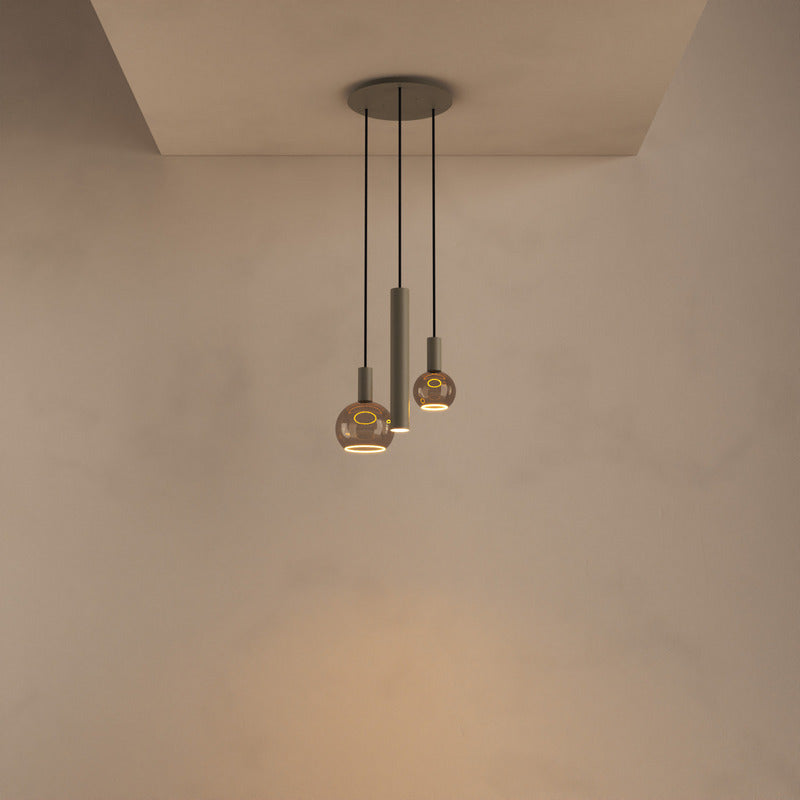 Ztahl Riva 3-Lichts Hanglamp 4350-Quartz
