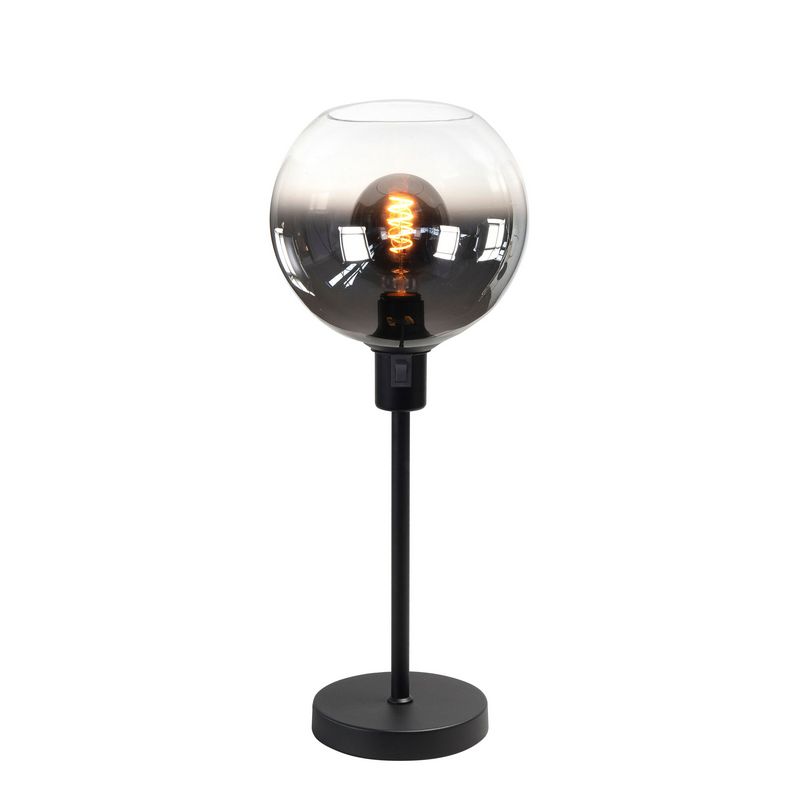 Highlight Fantasy Globe Tafellamp met Semi Smoke Glas Exclusief lichtbron
