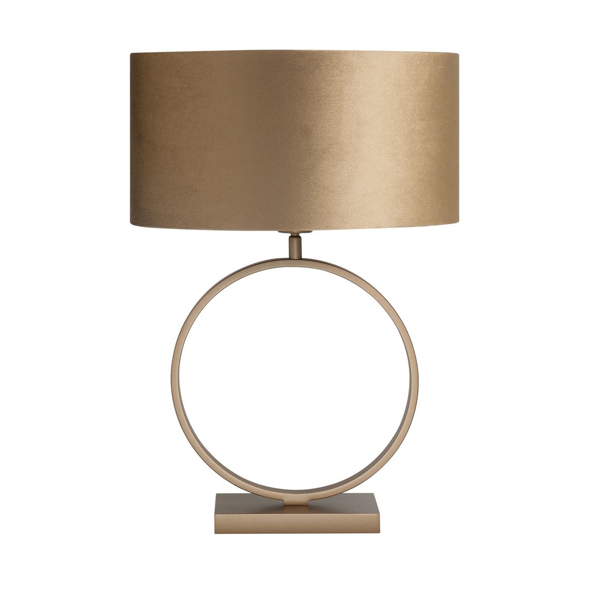 Highlight Siena Tafellamp+kap T1291.32+O4443.10 Brons /Coffee in Gold - De Smid Verlichting
