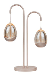 Highlight Golden Egg 2-Lichts Tafellamp T1456.03 Goud/Champagne