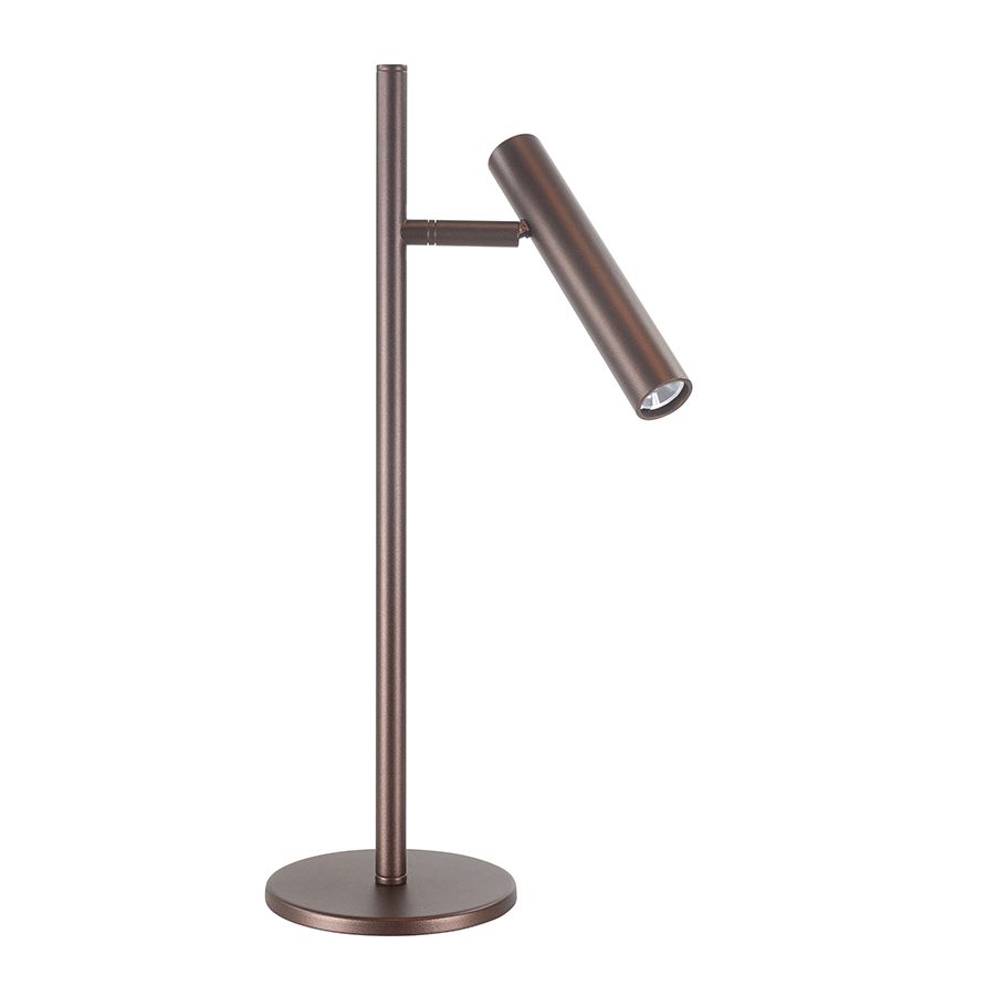 Piero tafellamp 6watt 2700K Choco - De Smid Verlichting