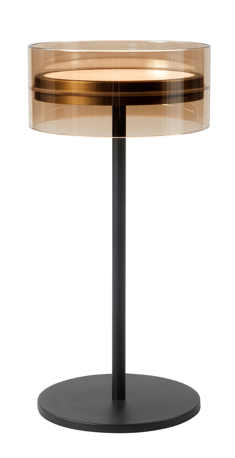 Highlight Tafellamp Enzo Brons/Zwart 18W 2700K met dimmer