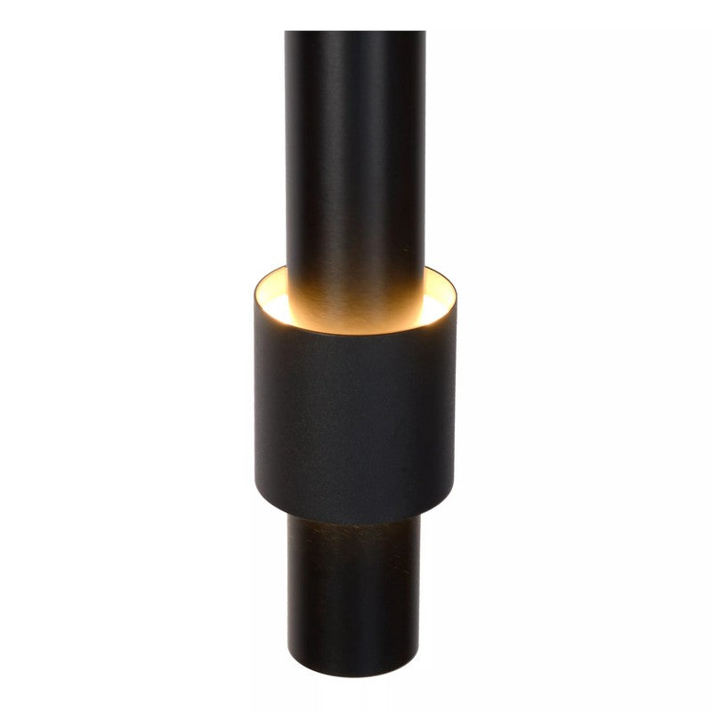 3-Lichts Hanglamp Tubes 3 x 433 lumen Black