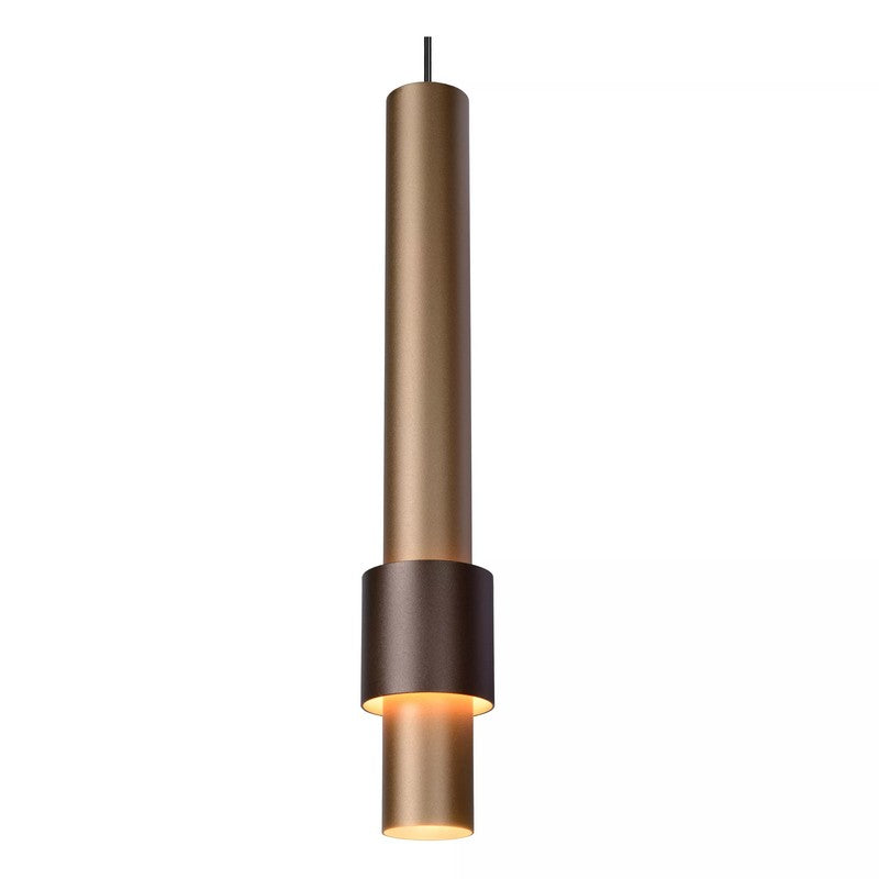 5-Lichts Hanglamp Tubes 5 x 460 lumen Coffee