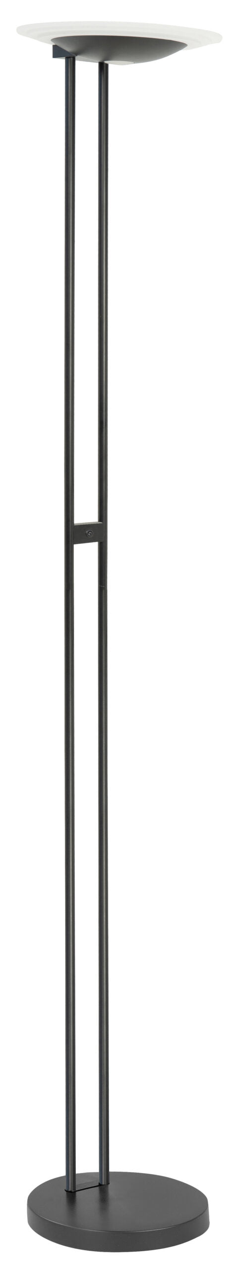 Highlight Biarritz Uplight Vloerlamp | Zwart | V4183.01