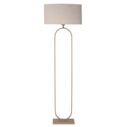 Verona Vloerlamp Zand met Stoffen kap in Naturel V4290.03 + O4445.38