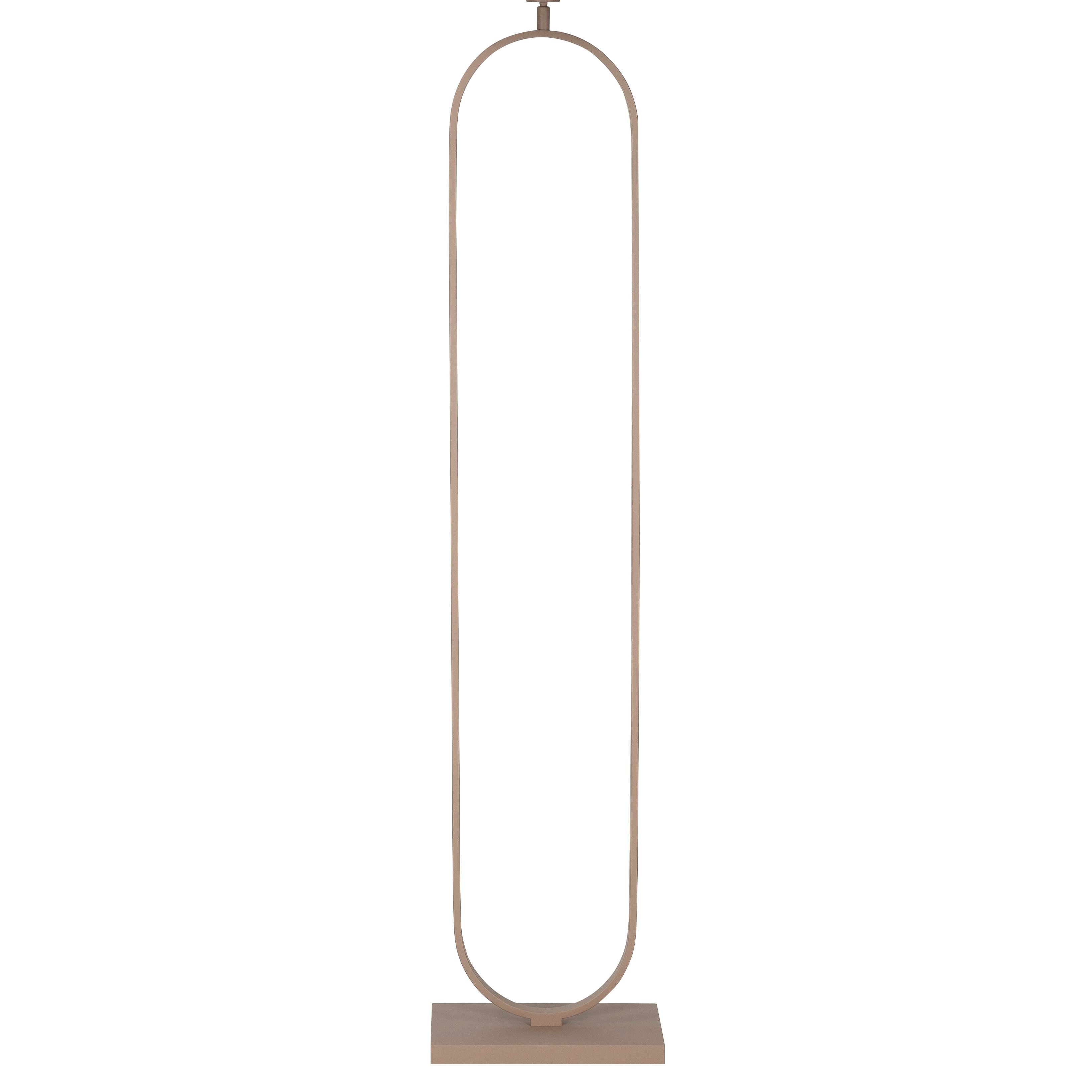 Verona Vloerlamp E27 Zand (zonder Stoffenkap) - De Smid Verlichting