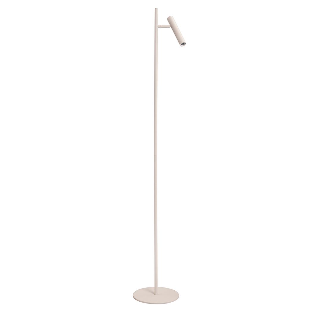Piero 1-Lichts Vloerlamp 6watt 2700K Zand - De Smid Verlichting