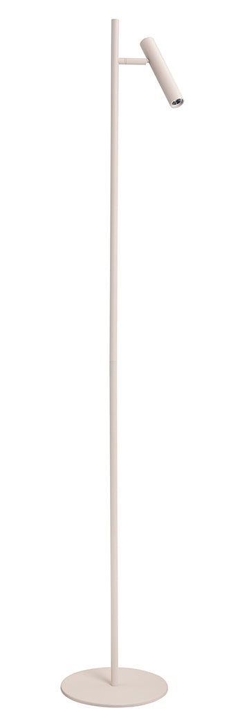 Piero 1-Lichts Vloerlamp 6watt 2700K Zand