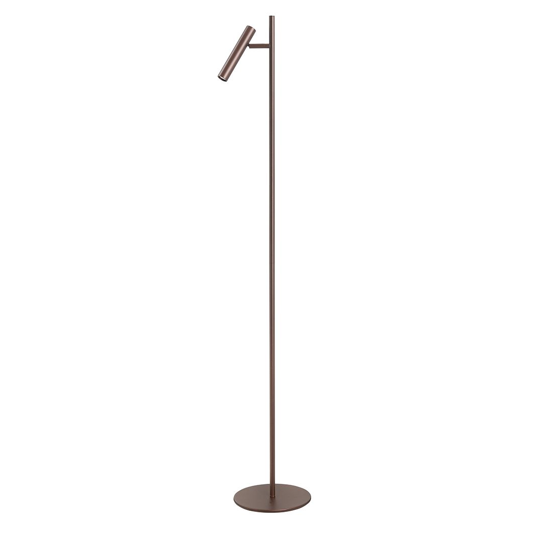 Piero 1-Lichts Vloerlamp 6watt 2700K Choco - De Smid Verlichting