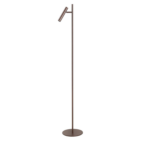 Piero 1-Lichts Vloerlamp 6watt 2700K Choco - De Smid Verlichting