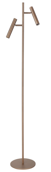 Piero 2-Lichts Vloerlamp 6watt 2700K Brons - De Smid Verlichting