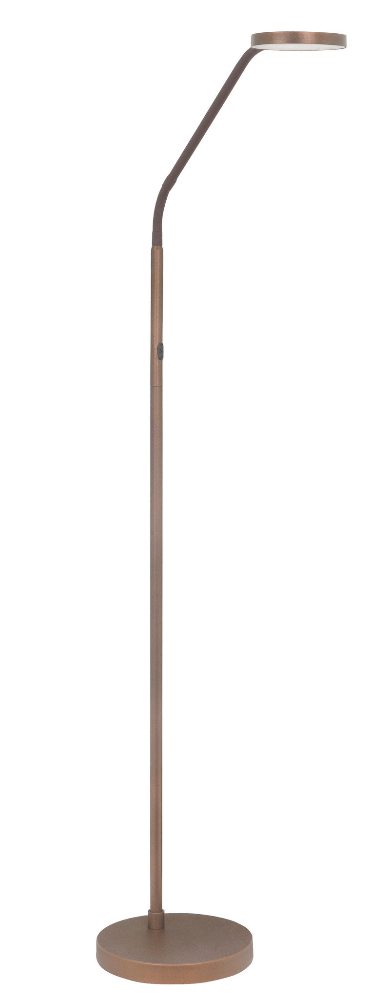Highlight Malaga Vloer-Leeslamp Choco met dimmer