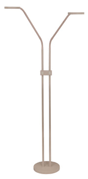 Highlight Malaga 2-Lichts LED Lees-vloerlamp Mat Zand