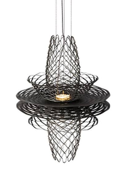 Soft Steel Vapor Hanglamp Large Ø60cm Black