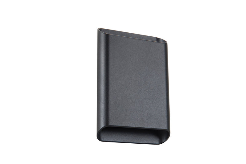 Highlight Alex Wandlamp W3661.01 Zwart 2 x 7watt Dim to Warm