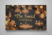 Gift card De Smid Verlichting met daarop de tekst De Smid Verlichting (verder geen tekst)