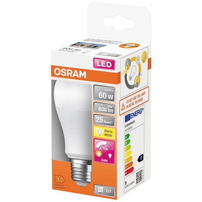 OSRAM LED BEW.SENSOR CLA60 8,8W E27