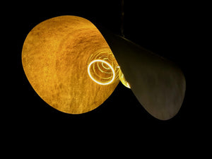 Leclercq en Bouwman Oyster de luxe Hanglamp 2 lichts + gu10  LB037/2 + 1XL-TB De laatste Showoom model