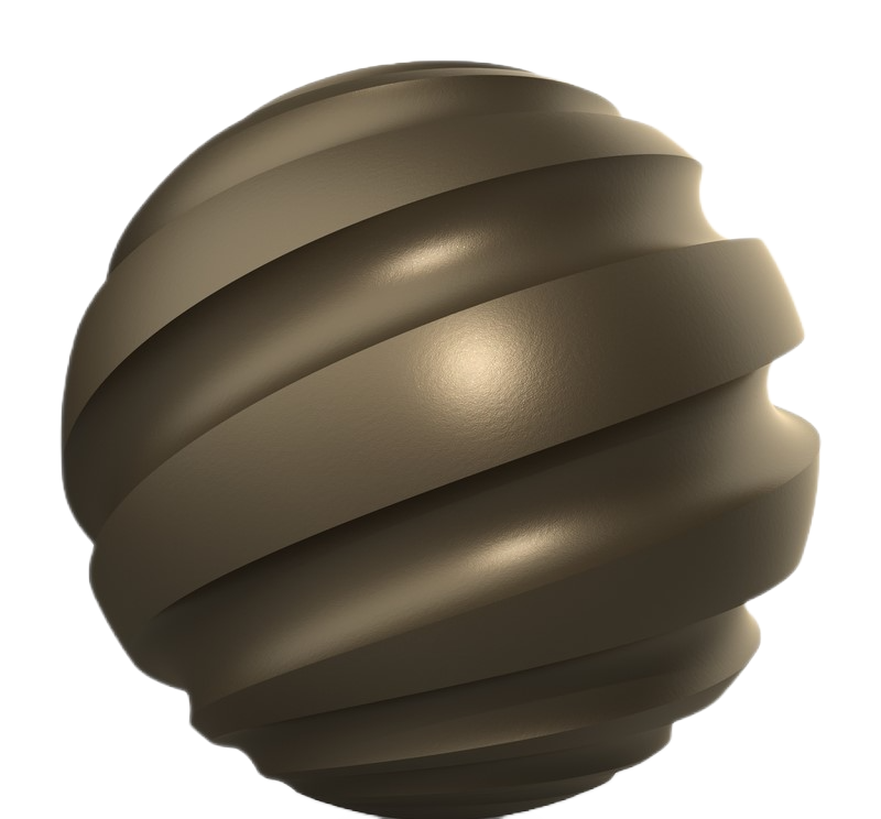 Ztahl Terra Plafonnière Ø60cm 2420-O-Messing
