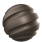 Ztahl Terra Plafonniere Ø35cm 2410-Platinum