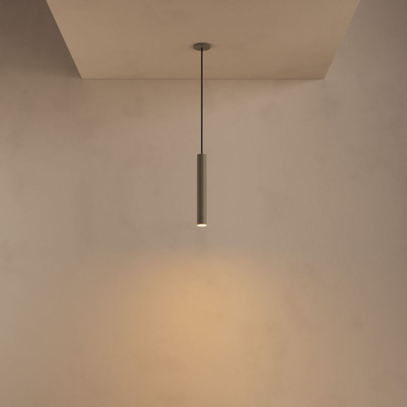 Ztahl Riva Koker lengte 45cm diameter koker Ø6cm 4312-Quartz SL met Zandkleurig snoer Snoer lengte 350cm