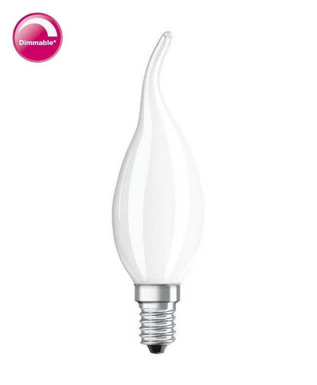 Osram Tipkaars F-LED CLBA40M Dimbaar 4,0W 827 E14 Mat