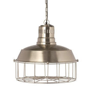 Riverdale Hanglamp Milton silver 41cm