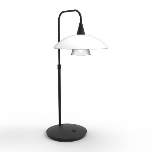 Steinhauer Tallerken Tafellamp Zwart/Glas