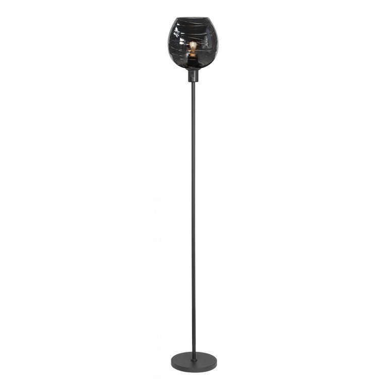 Highlight Fantasy Apple Vloerlamp Zwart/Smoke
