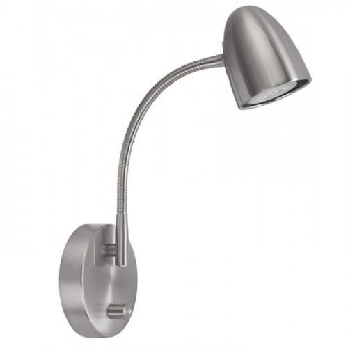 Highlight Cone LED Wandlamp W3019.30+dimmer Staal