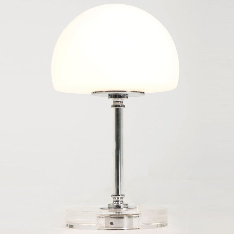 Steinhauer Mushroom led Tafell. Chroom/Glas 7933CH